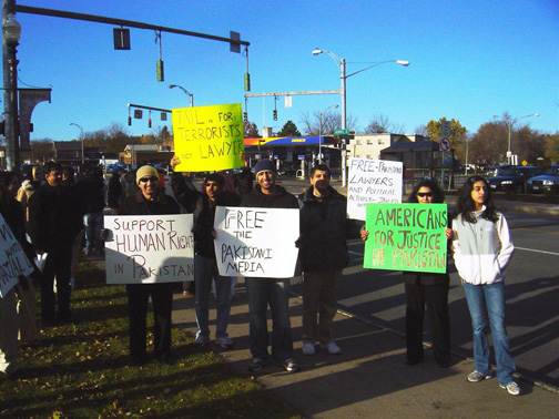 rally to show solidarity with movement for justice in pakistan