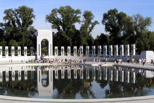 world war II memorial in dc