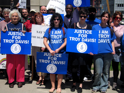 Global Day of Action for Troy Davis, Rochester, NY