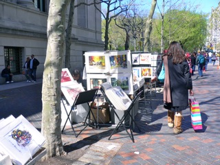 walking the museum mile on 5th ave.