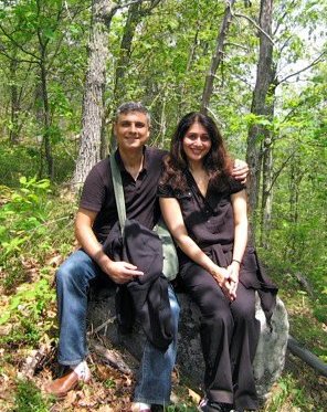 on flume knob trail in the adirondacks