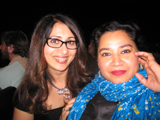 with my friend neeta at noam chomsky’s lecture in syracuse - may 2011