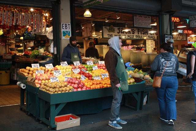 fruit at pike place market