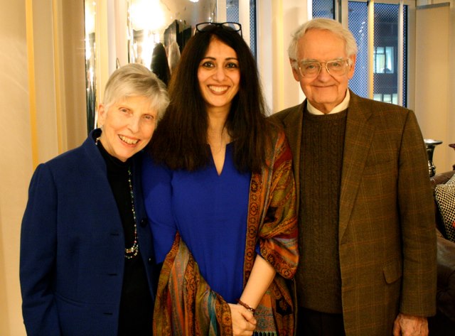 mara ahmed with ruth and russell peck