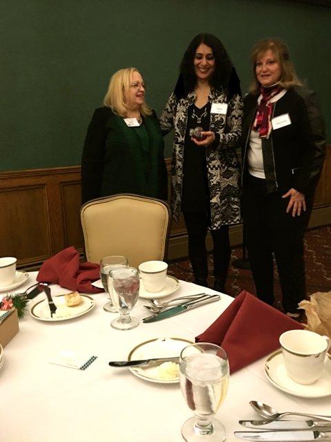 mara ahmed with members of women's council of RIT