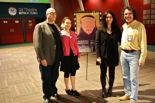 with the festival organizers: scott, candace and mahmood