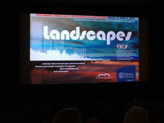 the festival's theme "landscapes"