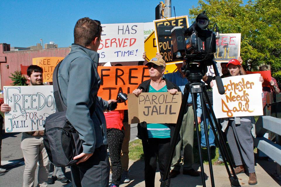 rally for jalil muntaqim's parole